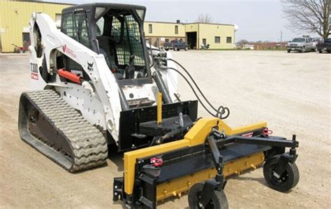 clearing land with a skid steer|brush clearing attachment for tractor.